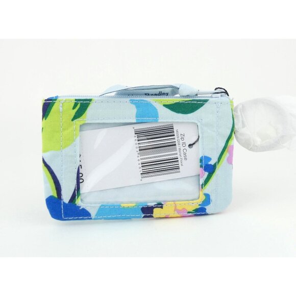 Vera Bradley Marian Floral Cotton Zip Id Case NWT - Picture 2 of 2